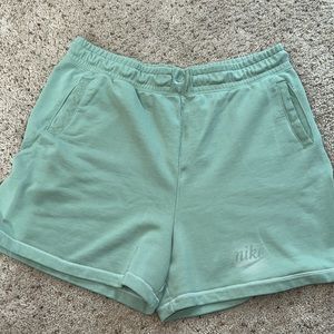 Nike teal shorts